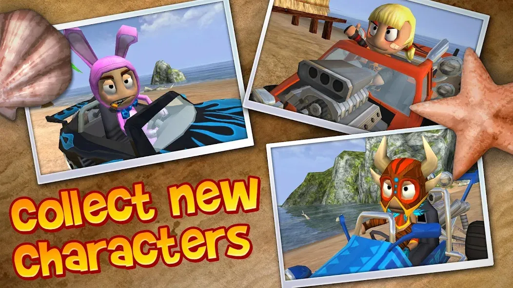 Beach Buggy Blitz [MOD: безлимитные монеты и все машины] на Андроид — скриншот 4