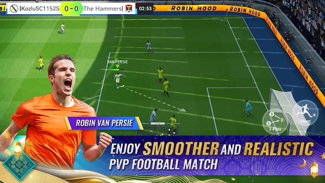 Total Football - Soccer Game [MOD: безлимитные деньги и усиленная команда] последняя версия — скриншот 1