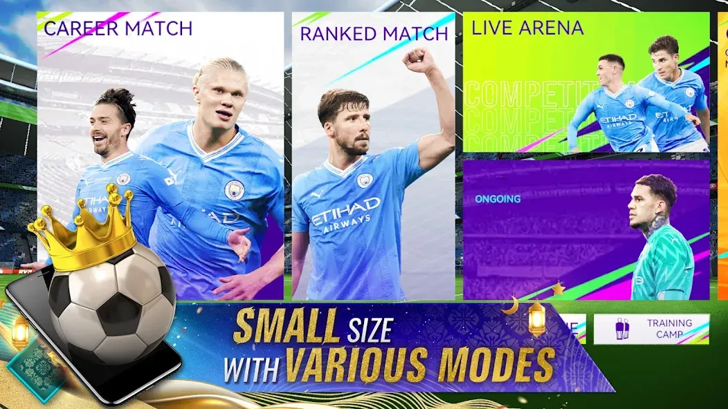 Total Football - Soccer Game [MOD: безлимитные деньги и усиленная команда] последняя версия — скриншот 5