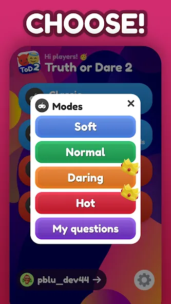 Взломанная Truth or Dare 2: Spin Bottle [MOD: без рекламы и все задания открыты] на Андроид — скриншот 5