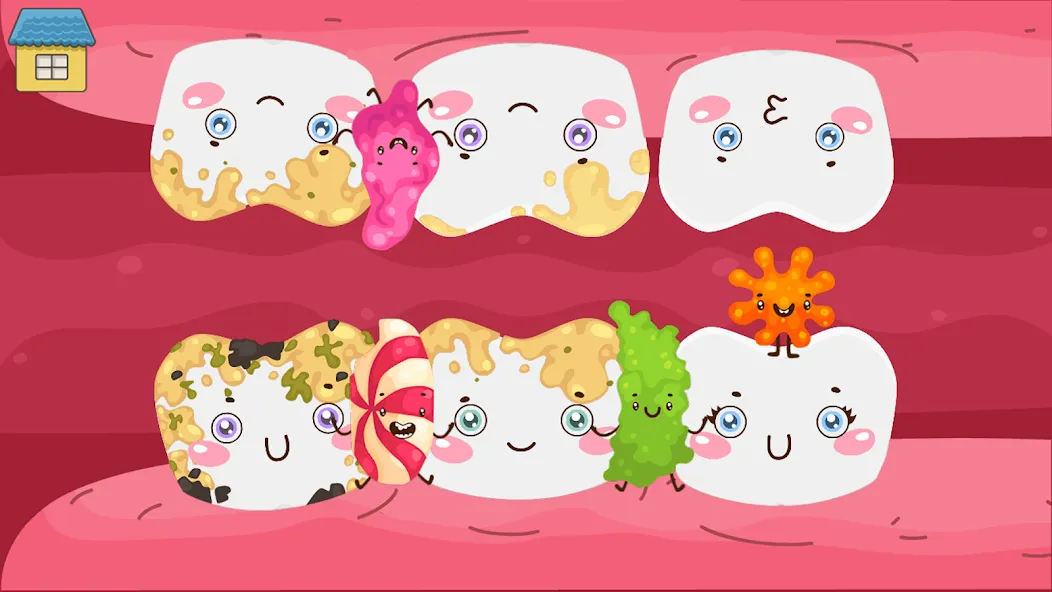 Funny Teeth kids dentist care! [MOD: безлимитные деньги и все инструменты] — Скачать бесплатно (APK) — скриншот 5