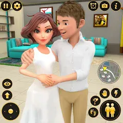 Скачать The Mother Sim Life Mom Games [MOD: безлимитные деньги и все уровни открыты] на телефон