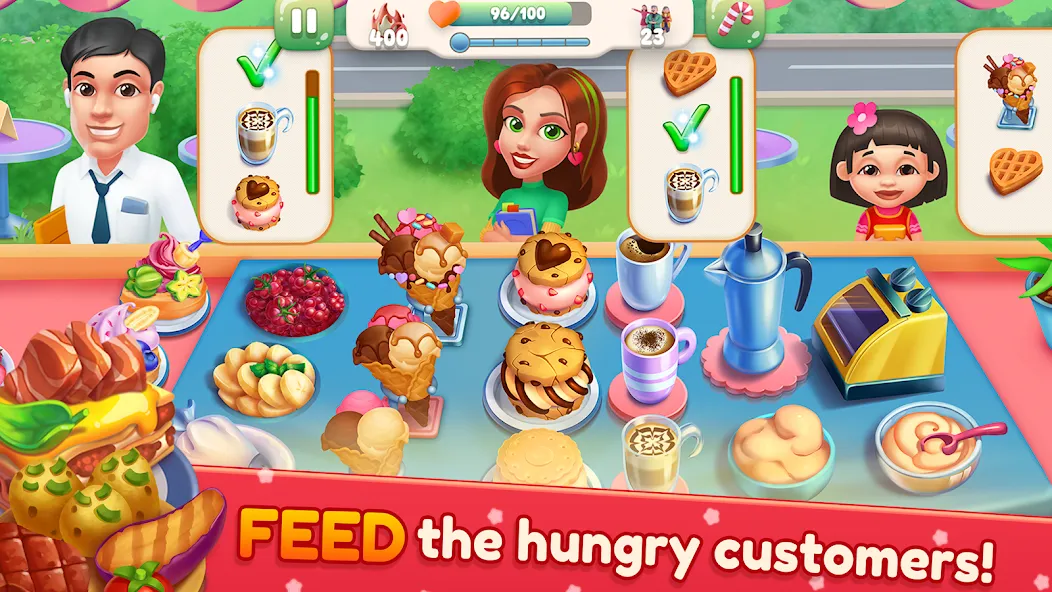 Cooking Artist: Kitchen Game [MOD: безлимитные деньги и энергия] — Скачать бесплатно (APK) — скриншот 1