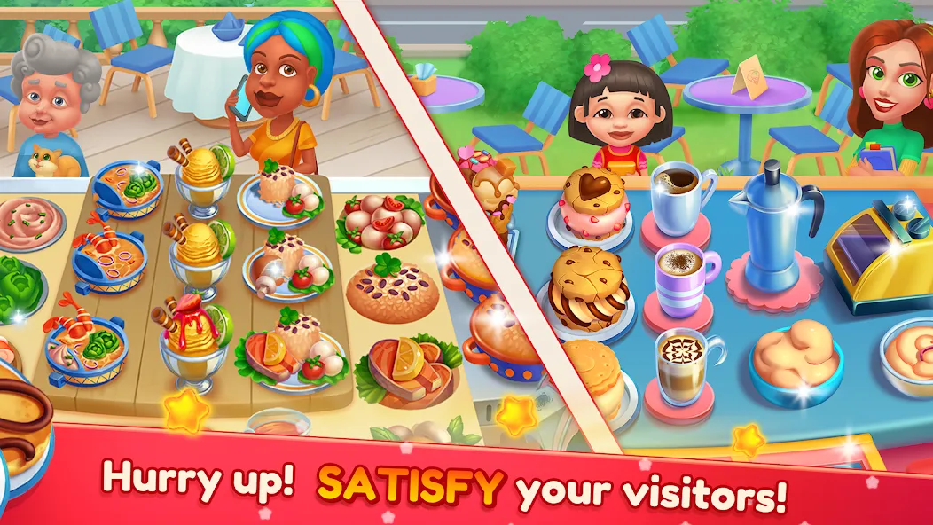 Cooking Artist: Kitchen Game [MOD: безлимитные деньги и энергия] — Скачать бесплатно (APK) — скриншот 4