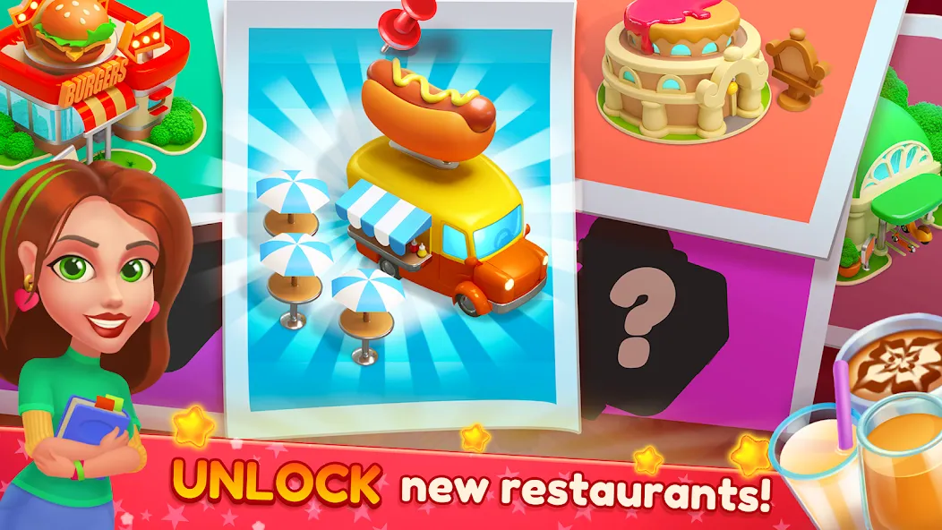 Cooking Artist: Kitchen Game [MOD: безлимитные деньги и энергия] — Скачать бесплатно (APK) — скриншот 5