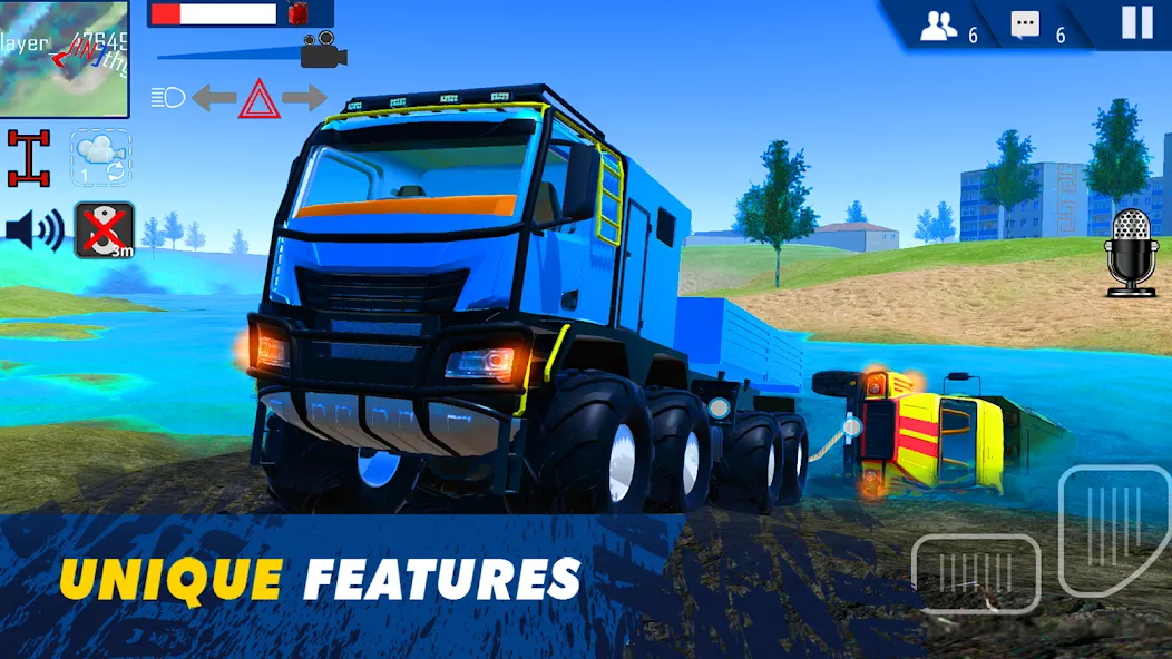 Скачать Offroad Simulator Online 4x4 [MOD: безлимитные деньги и топливо] на телефон — скриншот 2