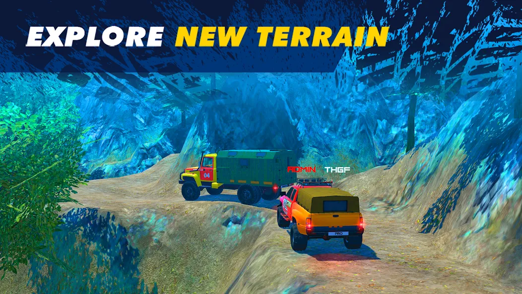 Скачать Offroad Simulator Online 4x4 [MOD: безлимитные деньги и топливо] на телефон — скриншот 5