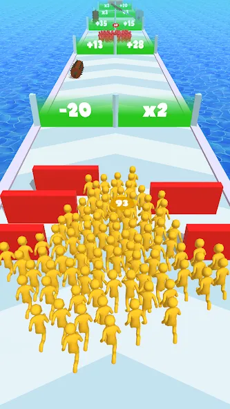 Count Masters Crowd Runner [MOD: безлимитные монеты и все уровни] (Бесплатно / APK) — скриншот 3