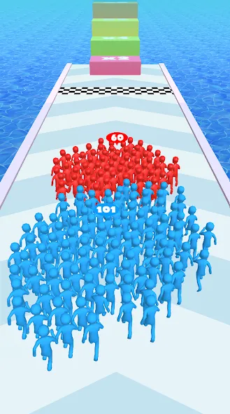 Count Masters Crowd Runner [MOD: безлимитные монеты и все уровни] (Бесплатно / APK) — скриншот 4