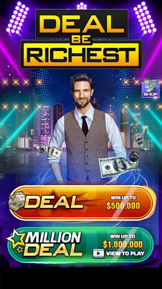 Скачать Deal Be Richest: Vegas Coin [MOD: безлимитные монеты и бонусы] — скриншот 4
