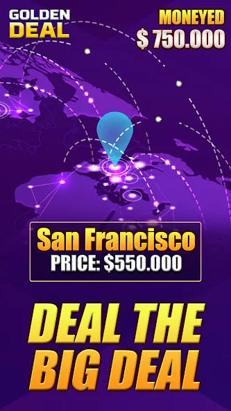 Скачать взлом Million Golden Deal Game [MOD: безлимитные монеты и бонусы] — скриншот 4