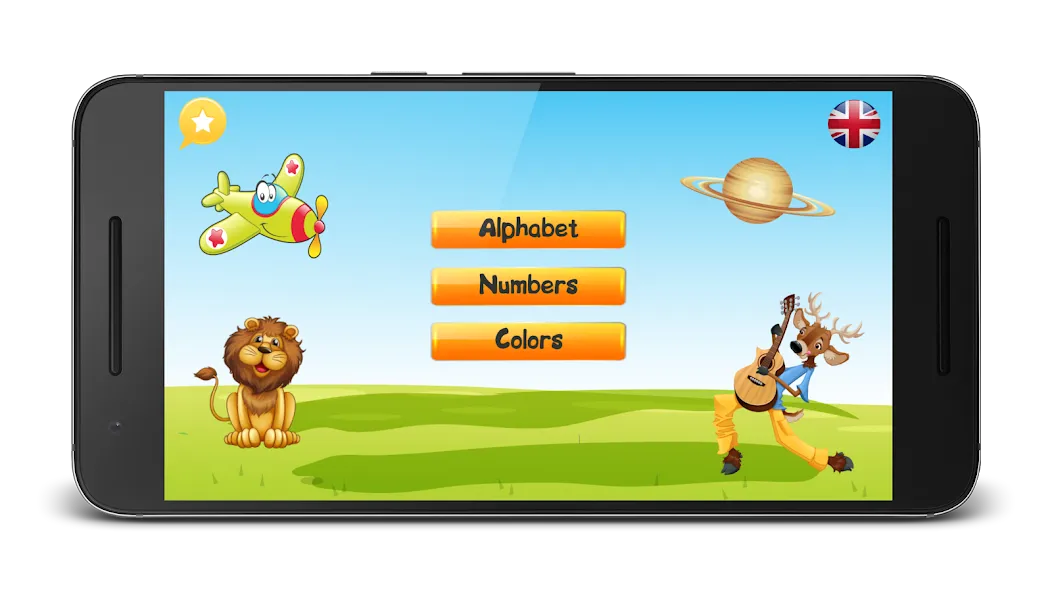 Скачать взлом Alphabet Numbers Colors [MOD: обучение буквам, цифрам и цветам] — скриншот 2