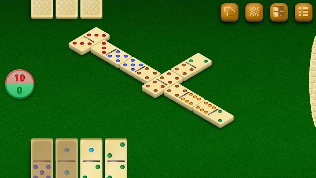 Dominoes [MOD: безлимитные подсказки и открыты все режимы] — Скачать бесплатно (APK) — скриншот 1