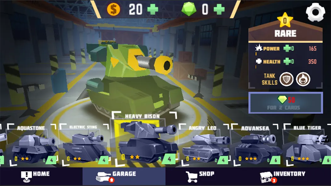 Взломанная Stickman Tank Battle [MOD: безлимитные деньги и мощные танки] на Андроид — скриншот 2