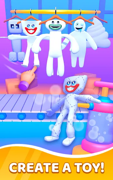 Скачать DIY Factory : Garten Monsters [MOD: безлимитные деньги и все уровни открыты] — скриншот 1