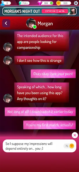 LoveNest - Anime Character Sim [MOD: безлимитная энергия и все персонажи] на Андроид — скриншот 4