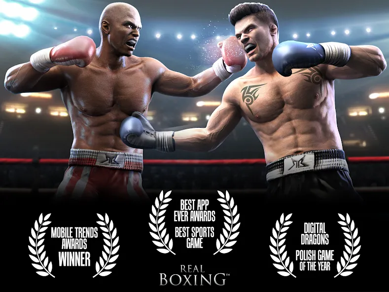 Real Boxing – Fighting Game [MOD: безлимитные деньги и энергия] (Бесплатно / APK) — скриншот 2