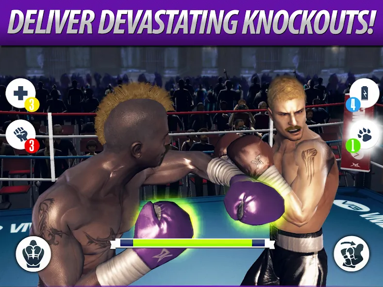 Real Boxing – Fighting Game [MOD: безлимитные деньги и энергия] (Бесплатно / APK) — скриншот 3