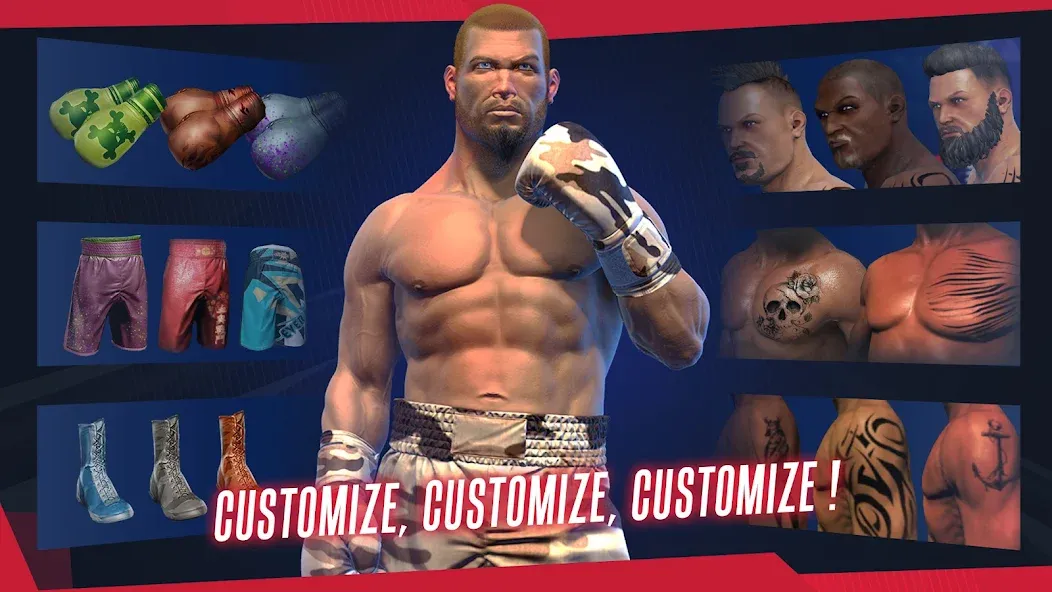 Real Boxing 2 [MOD: безлимитные деньги и энергия] — Скачать бесплатно (APK) — скриншот 2