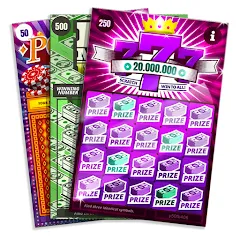Взломанная Lottery Scratchers - Winners [MOD: безлимитные билеты и крупные выигрыши] на Андроид