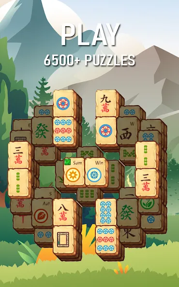 Mahjong Treasure Quest: Tile! [MOD: безлимитные монеты и жизни] (Бесплатно / APK) — скриншот 1