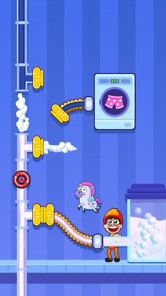 Скачать Flow Legends: Pipe Games [MOD: подсказки без ограничений и открыты уровни] — скриншот 4
