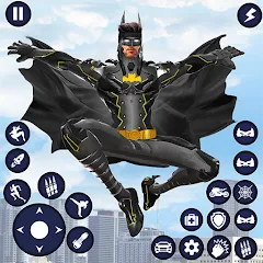 Flying Bat Robot Car Transform [MOD: безлимитные деньги и все машины открыты] на Андроид