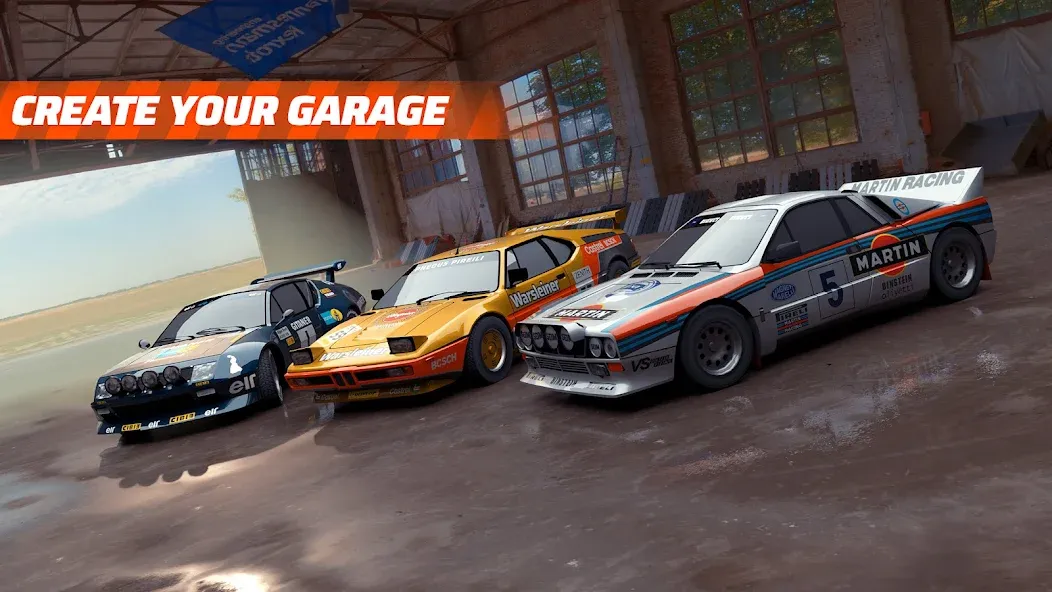Скачать Rally One : Race to glory [MOD: безлимитные деньги и все машины открыты] на телефон — скриншот 2