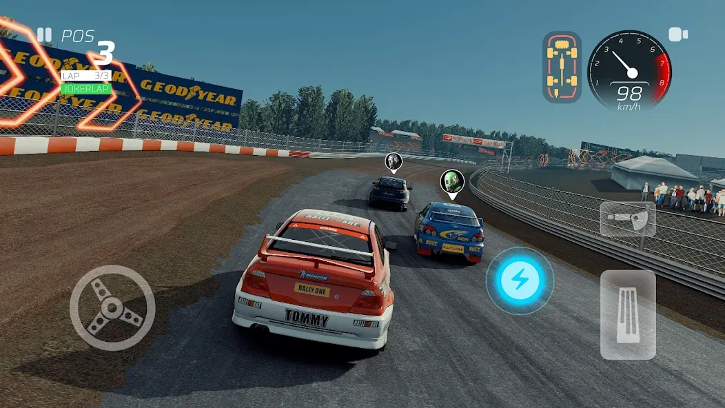 Скачать Rally One : Race to glory [MOD: безлимитные деньги и все машины открыты] на телефон — скриншот 5