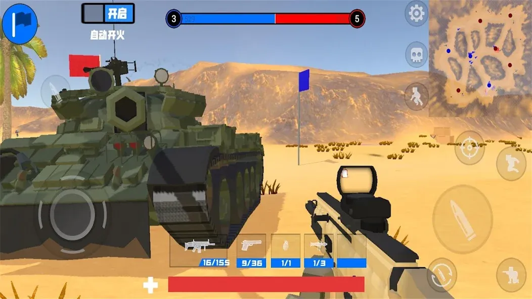 Взломанная battle field simulator [MOD: безлимитные ресурсы и мощное оружие] на Андроид — скриншот 3