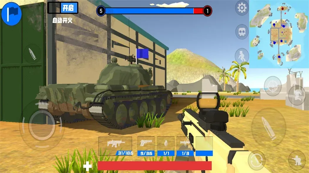 Взломанная battle field simulator [MOD: безлимитные ресурсы и мощное оружие] на Андроид — скриншот 5