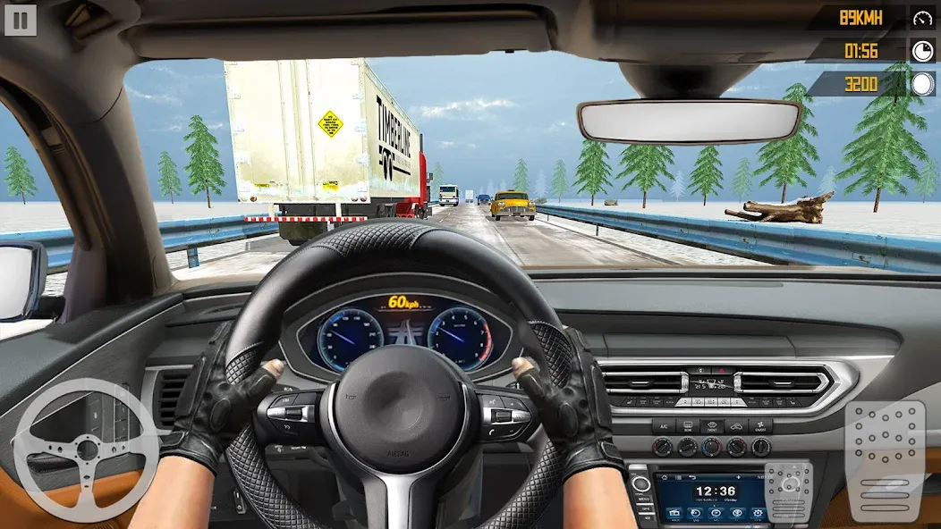Скачать VR Traffic Racing In Car Drive [MOD: безлимитные деньги и все машины] — скриншот 5