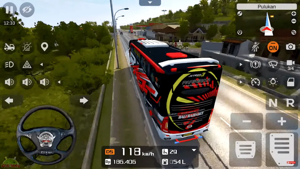 Coach Tourist Bus City Driving [MOD: безлимитные деньги и топливо] (Бесплатно / APK) — скриншот 2