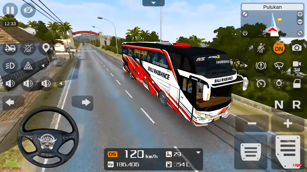 Coach Tourist Bus City Driving [MOD: безлимитные деньги и топливо] (Бесплатно / APK) — скриншот 4
