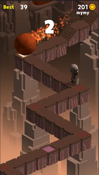 Скачать взлом Zigzag Valley,Endless game [MOD: безлимитные монеты и жизни] — скриншот 3