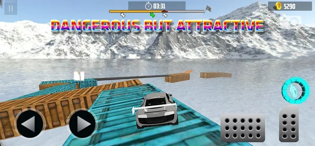 Ramp Car Stunt Challenge [MOD: безлимитные деньги и открыты все машины] — Скачать бесплатно (APK) — скриншот 4