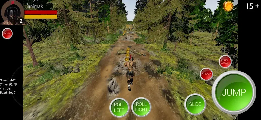 Скачать взлом Vulcan Runner [MOD: безлимитные жизни и усиленное оружие] — скриншот 2