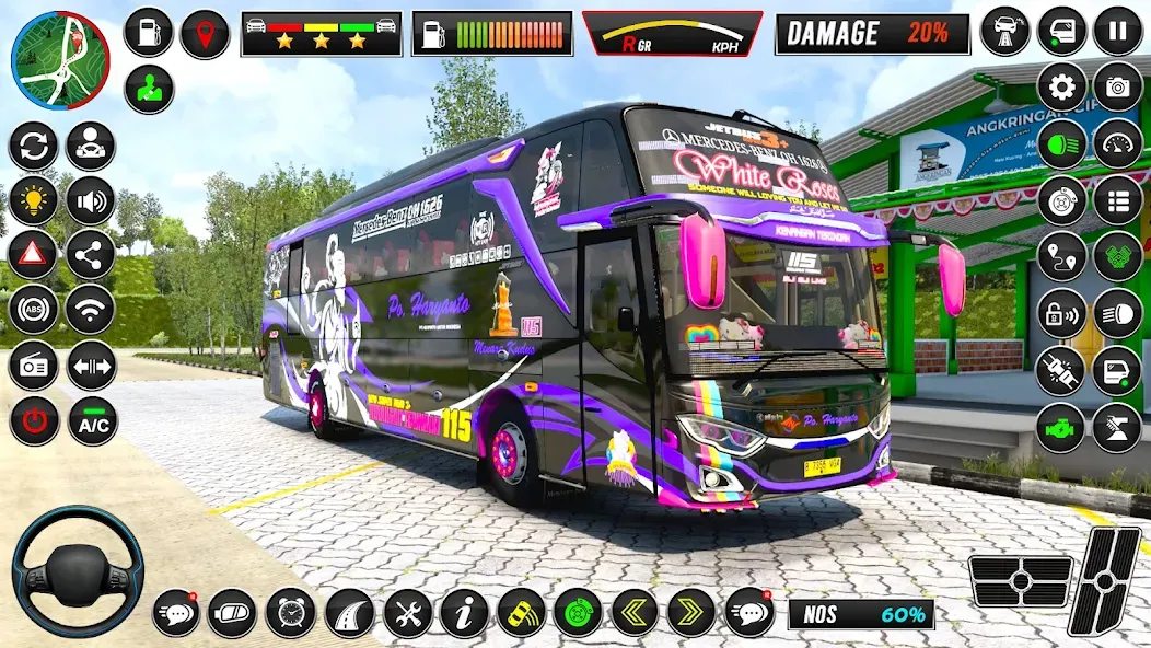 Скачать взлом Euro Bus Simulator - Bus Games [MOD: безлимитные деньги и топливо] — скриншот 1