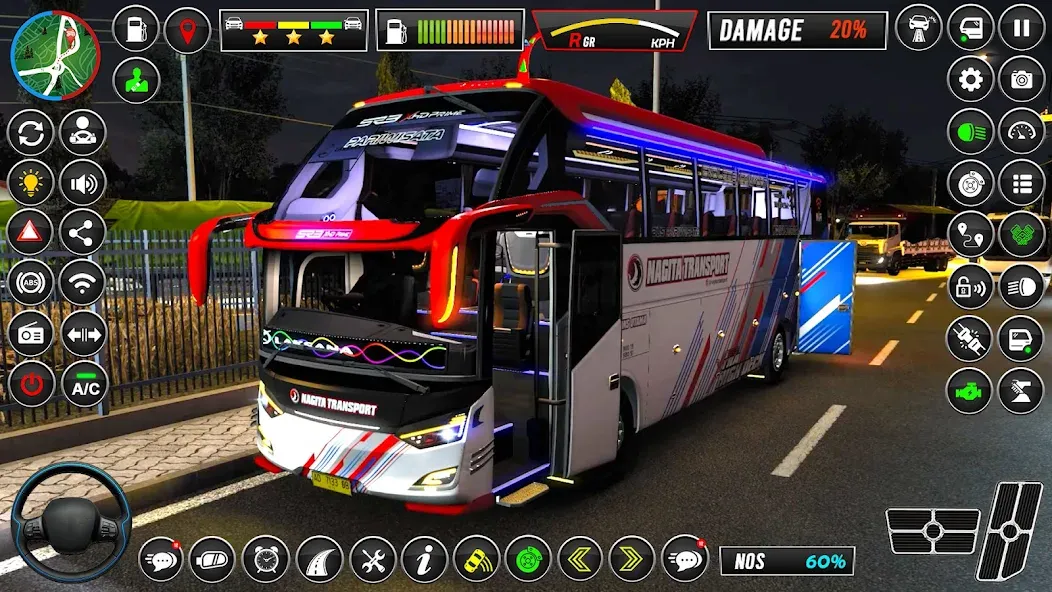Скачать взлом Euro Bus Simulator - Bus Games [MOD: безлимитные деньги и топливо] — скриншот 2