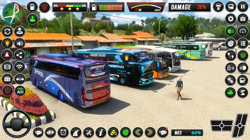Скачать взлом Euro Bus Simulator - Bus Games [MOD: безлимитные деньги и топливо] — скриншот 3