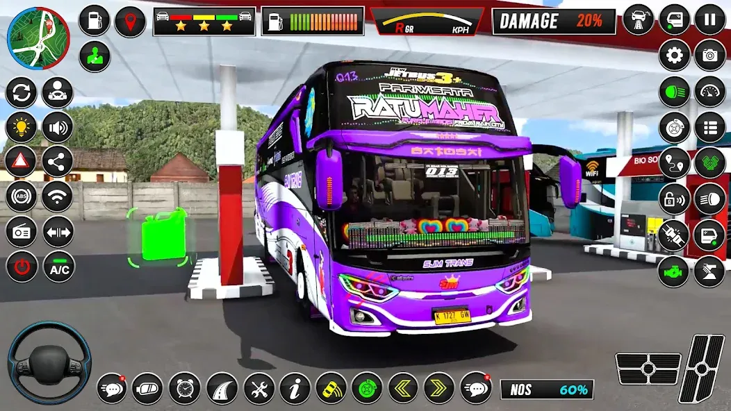 Скачать взлом Euro Bus Simulator - Bus Games [MOD: безлимитные деньги и топливо] — скриншот 5
