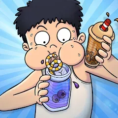 Drink Fighter Clicker Idle [MOD: безлимитные деньги и энергия] на Андроид