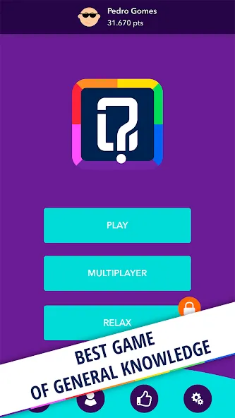 Скачать Quizit - Trivia [MOD: безлимитные подсказки и правильные ответы] на телефон — скриншот 1