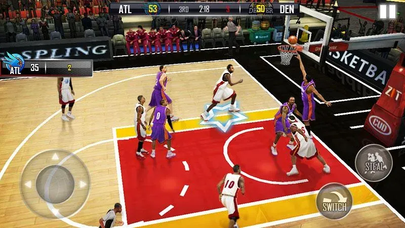 Fanatical Basketball [MOD: безлимитные деньги и энергия] на Андроид — скриншот 2