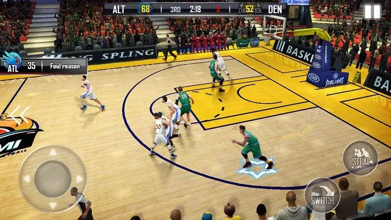 Fanatical Basketball [MOD: безлимитные деньги и энергия] на Андроид — скриншот 3