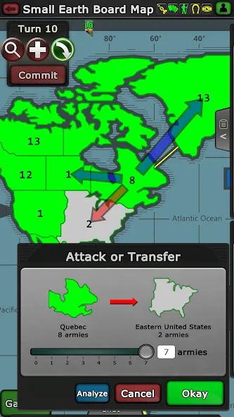 Warzone - turn based strategy [MOD: безлимитные ресурсы и мощная армия] — Скачать бесплатно (APK) — скриншот 1