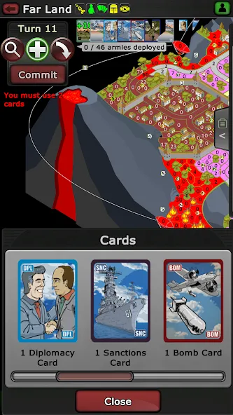 Warzone - turn based strategy [MOD: безлимитные ресурсы и мощная армия] — Скачать бесплатно (APK) — скриншот 4
