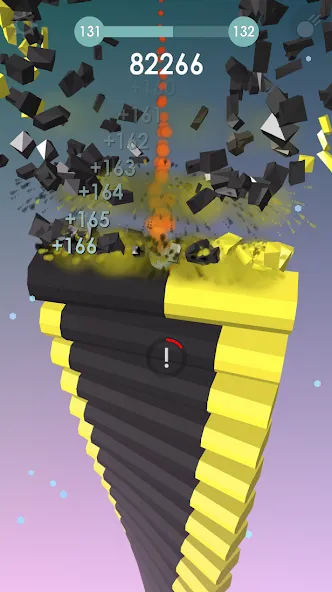 Ball: Blast colorful bricks 3d [MOD: без рекламы и много жизней] (Бесплатно / APK) — скриншот 3