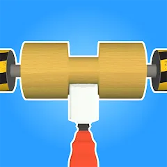 Скачать взлом Lathe 3D: Wood Carving Offline [MOD: безлимитные деньги и все инструменты]