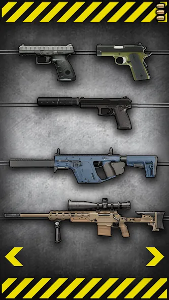 Fire Weapons Simulator [MOD: много оружия и безлимитные патроны] — Скачать бесплатно (APK) — скриншот 4